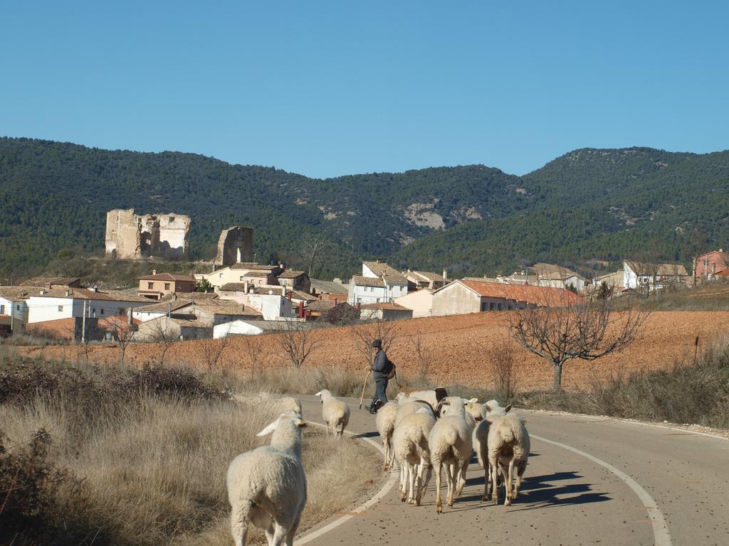 Alojamiento Turistico "El Torreon" Pensionat Fresneda de la Sierra Exteriör bild